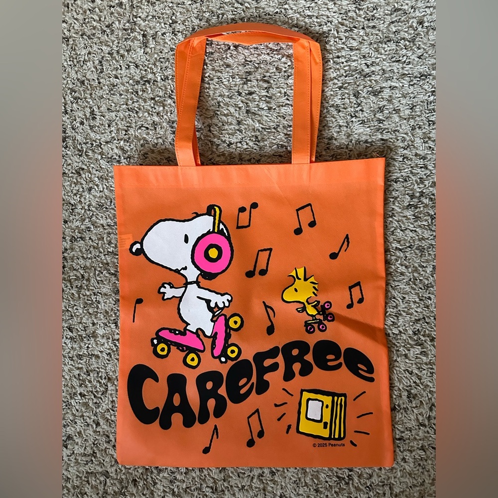 Snoopy & Woodstock tote bag, NWOT